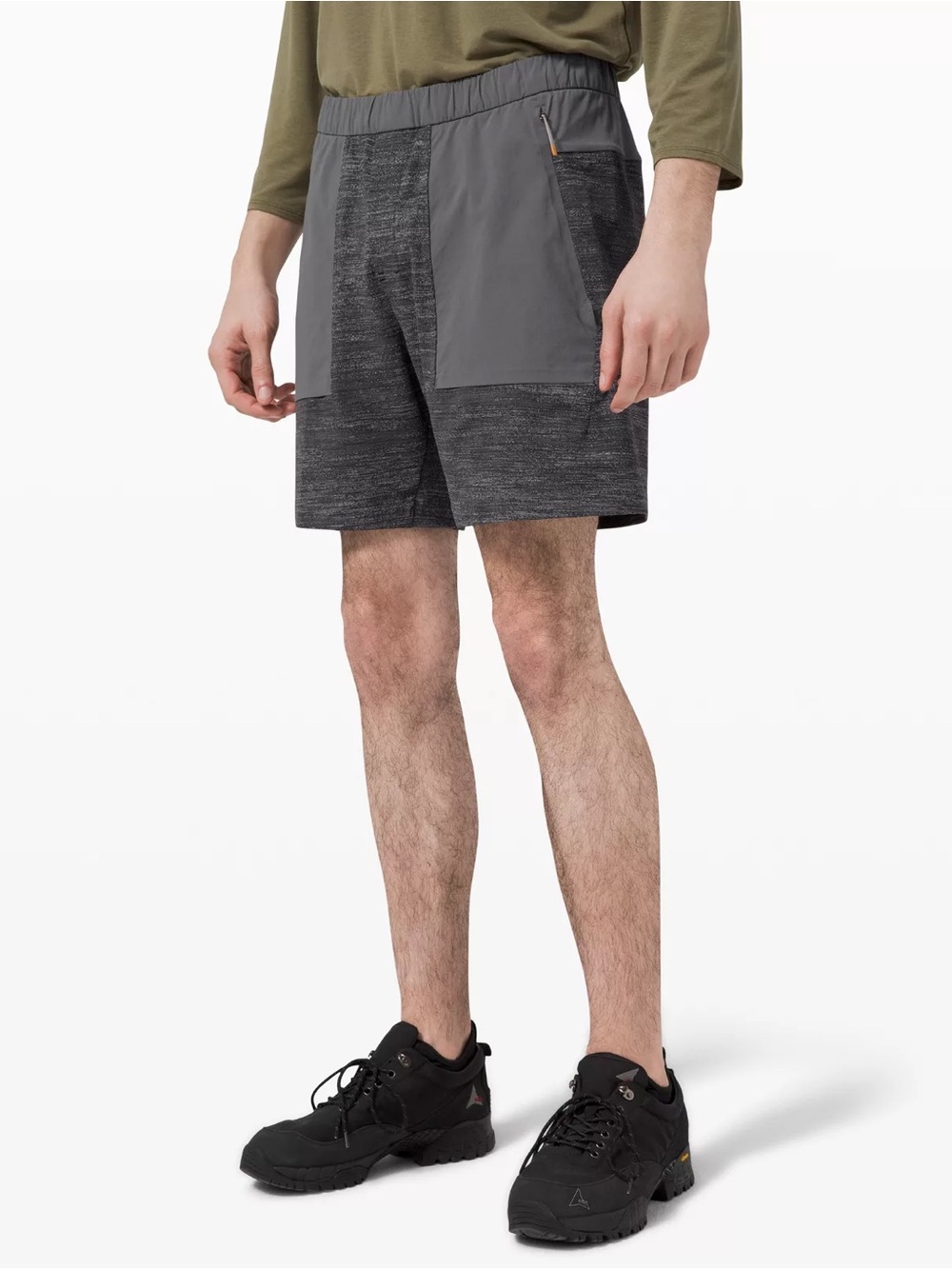 LULULEMON • LAB Varsa shorts Men's Gray Patch Pocket medium